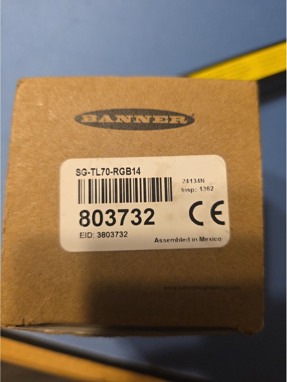 Banner TL70 Modular Signal Tower Light Segment 14 Color LED SG-TL70-RGB14 803732